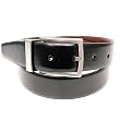 Kenneth Cole Reversible Men's Leather Belt with Satin Buckle