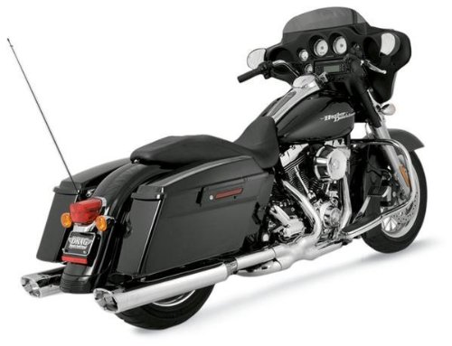 Vance & Hines Power Duals Chrome Headers Harley 2009 Harley Touring 16759