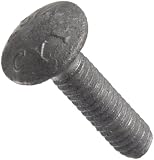 Galvanized Steel Carriage Bolt, Oval Head