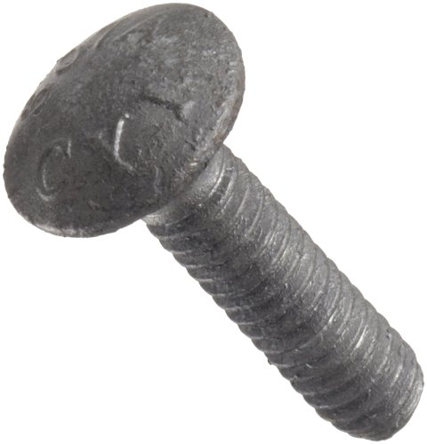 Galvanized Steel Carriage Bolt, Oval Head