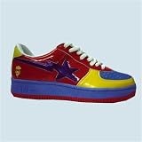 BAPE - New Mens BAPE shoes Red-Blue