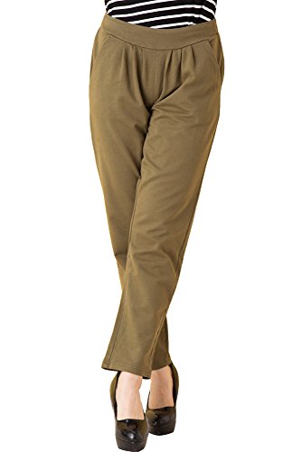 (Goldjapan)ゴールドジャパン 大きいサイズ レディース スウェットパンツ テーパードパンツ ストレッチ ロング丈パンツ 伸縮性 伸びる 足長 美脚 カジュアル ヨガウェア ヨガウエア ヨガパンツ ダンス フィットネス wk-0015