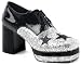 70s Kiss Disco Fever Mens Platform Costume Shoes Pleaser Brand Glamrock-02