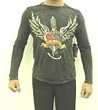 Tattoo Sacred Heart Dagger Studded Rocker Shirt Mission Clothing