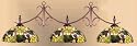 Midnight Flame 40" VINTAGES Pool Table Light Lights Lamp Lamps