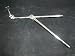 239 CYMBAL ARM - Drum Rack Accessory Heavy Duty CHROME