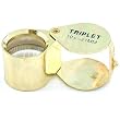 10X Eye Loupe Magnifier Gold Optical 21mm Jewelers Tool