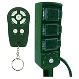 Image : Prime Wire & Cable RCSTMO3 Outdoor Power Stake With Remote - Quantity 6