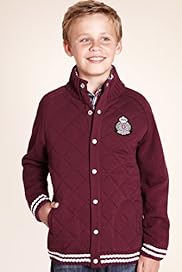 Funnel Neck Quilted Jacket