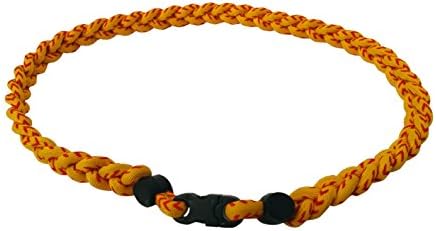 20" Titanium Tornado Necklace - Triple Rope Sports Necklace. Tough Enough to be Worn on the Field &amp; Stylish Enough to be Worn Off of It. Perfect for Athletes and Fans of Baseball, Softball, Golf, Football, Basketball, Hockey or Soccer. 100% Satisfaction Hassle-Free Money-Back Guarantee.