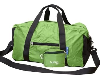 Click here to buy ChicoBag Duffel (Recycled Plastic) - Lightweight Collapsible Weekender Bag by ChicoBag.