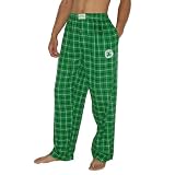 Mens NBA Boston Celtics Plaid Cotton Thermal Sleepwear / Pajama Pants – Green Reviews