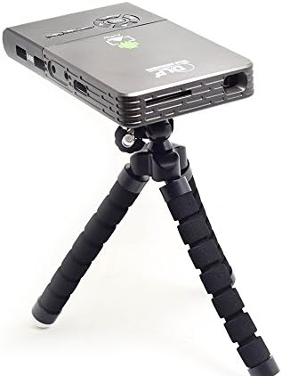 AtomBud Android C2 DLP LED Mini Smart Projector Home Theater HDMI USB Video Projectors Support IOS Android Windows with Tripod