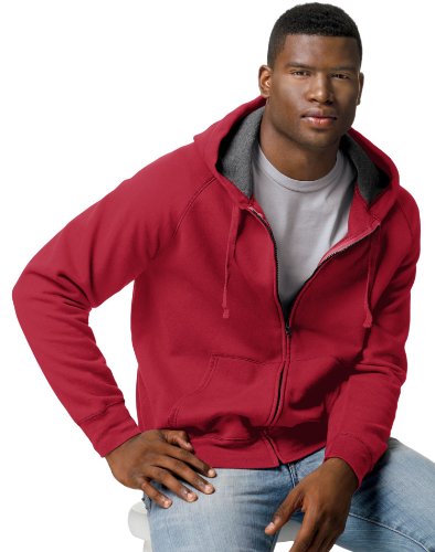 Hanes Adult Nano Full Zip Hood