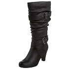 Madden Girl Punkk Hi Heel Slouch Boot