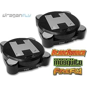 Click here to buy 2 Charge Base Stations - Battery Powered Field Chargers for Micro Mosquito, Firefly, Bladerunner by Interactive Toy.