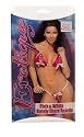 California Exotics Erotique Pink & White Barely There Tuxedo