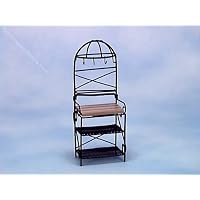 Dollhouse Miniature Kitchen Bakers Rack