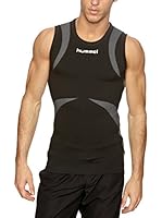 Hummel Camiseta Interior Técnica (Negro / Gris Oscuro)