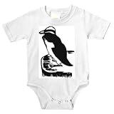 Onesie with "black and white", penguin, flightless, Alaska, bird