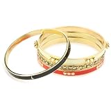 Belle Noel Love 4 Stack Bangle Bracelet
