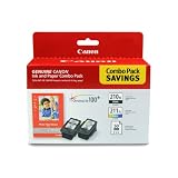 Canon PG-210 XL CL-211 XL and 4-Inch x 6-Inch - 50 Sheets