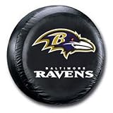 Baltimore Ravens Black Spare Tire Cover