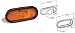 Truck-Lite Model 60 Side Turn Marker Light Kit Oval Amber 60015Y Qty 5