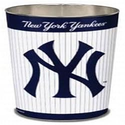 New York Yankees 15" Wastebasket - Pinstripes