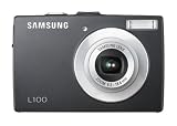 Samsung L100Digitalkamera (8 Megapixel, 3-fach opt Zoom, 2,5" Display) in schwarz - 