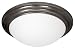 Access Lighting 20652-ORB/OPL Strata Flush Mount, Oil-Rubbed Bronze Finish with Opal Glass