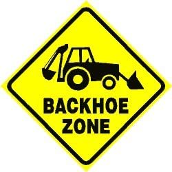 BACKHOE ZONE heavy equipment construction
