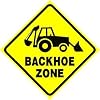 BACKHOE ZONE heavy equipment construction