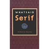 WHATSAIDSerif