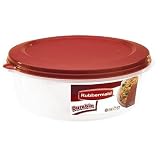 Rubbermaid HPFG4010RDCHILI Durable Round 1.6-Gallon Food Storage Container