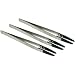 3 Beading Tweezers Pick Up Soft Tip Round Bead Tool