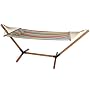 Komfortable H�ngematte 'Haiti' Holzgestell Baumwol&hellip von Urte Neumann