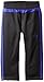 adidas Little Girls' Performance Pant, Black/Purple, 6X