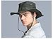 CFORWARD Sunhat Sunscreen Breathable Mesh Cotton Soft Boonie Hat (Army green)