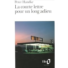 La courte lettre pour un long adieu