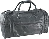 Embassy 23" Italian Stone Design Genuine Leather Tote Bag
