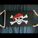 Outdoor Living : Pirate Flag - Skull with Dotted Bandana