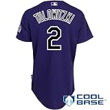 Colorado Rockies Authentic 2012 Troy Tulowitzki Alternate Cool Base Jersey