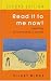 Book Read It to Me Now: Learning at Home and at School