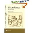 Sales and Leases: Examples and Explanations (Examples & Explanations Series)