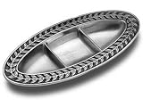 Wilton Armetale 377561 Laurelberry Oval Divided Server 13.5-in. by Wilton Armetale