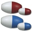 Polyethylene Floats 3" x 5" for 1/2" Rope