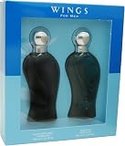 Wings By Giorgio Beverly Hills For Men. Set-edt Spray 3.4 Ounces & Aftershave 3.4 Ounces