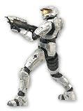 Eigenschaften -  / HALO 3: SPARTAN SOLDIER WHITE MARK VI - Actionfigur