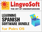 LingvoSoft Learning Spanish Software Bundle for Palm OS
